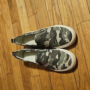 Camo Slip On Shoes